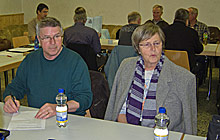  Mitgliedsversammlung 2011 (Bild: Herbert mit Sarah)